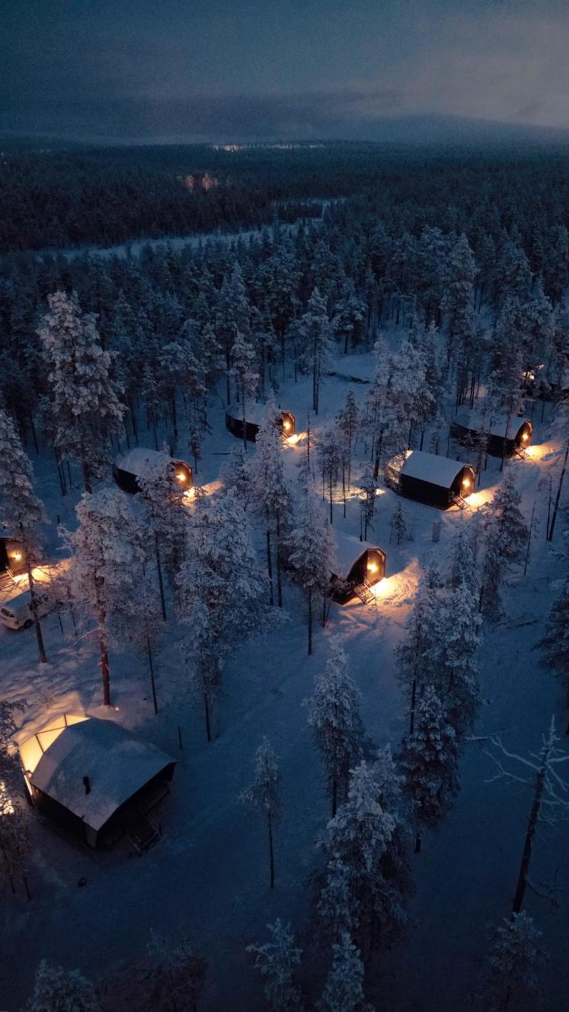 Aurora Queen Resort Igloos Saariselka Eksteriør bilde